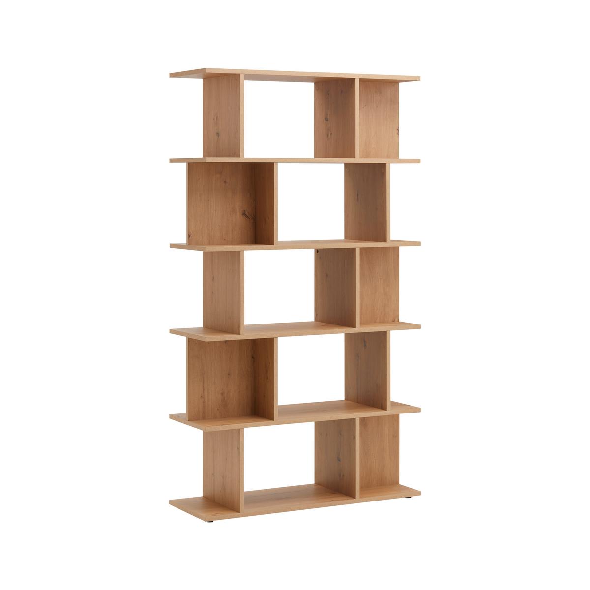 Regal Pizzo Naturfarben - Naturfarben, Modern, Holzwerkstoff (100/177/35cm) - Mömax
