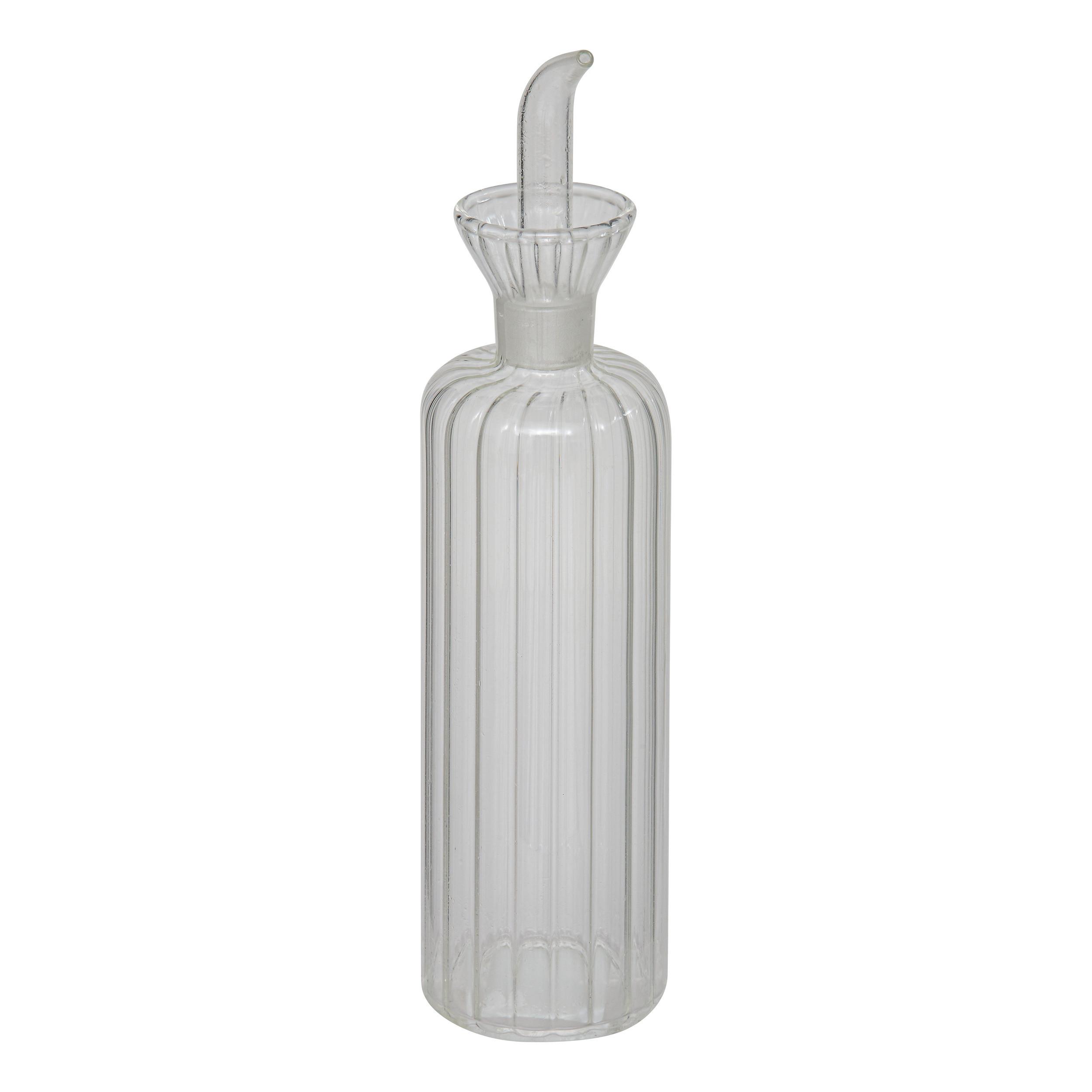 Sticlă ulei/oțet Mira - cca. 0,5L - străveziu, Basics, sticlă (6,5/27,1cm)
