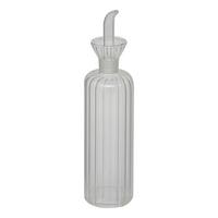 Sticlă ulei/oțet Mira - cca. 0,5L - străveziu, Basics, sticlă (6,5/27,1cm)