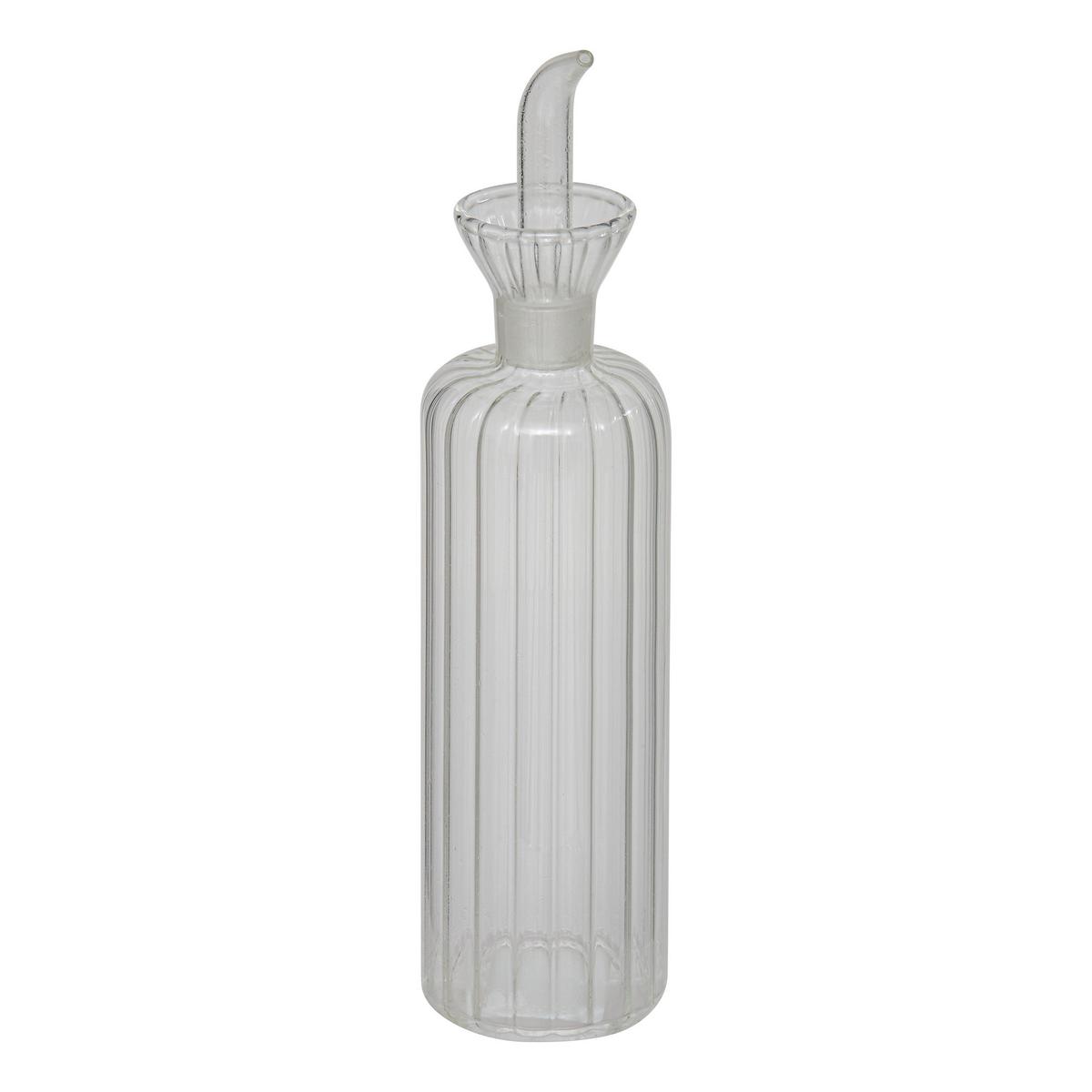 Sticlă ulei/oțet Mira - cca. 0,5L - străveziu, Basics, sticlă (6,5/27,1cm)