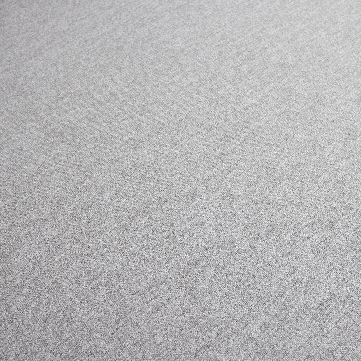 Wohnlandschaft Neomie Hellgrau Leinenoptik - Hellgrau/Naturfarben, Modern, Holz/Textil (198/86/78-135cm) - Bessagi Home
