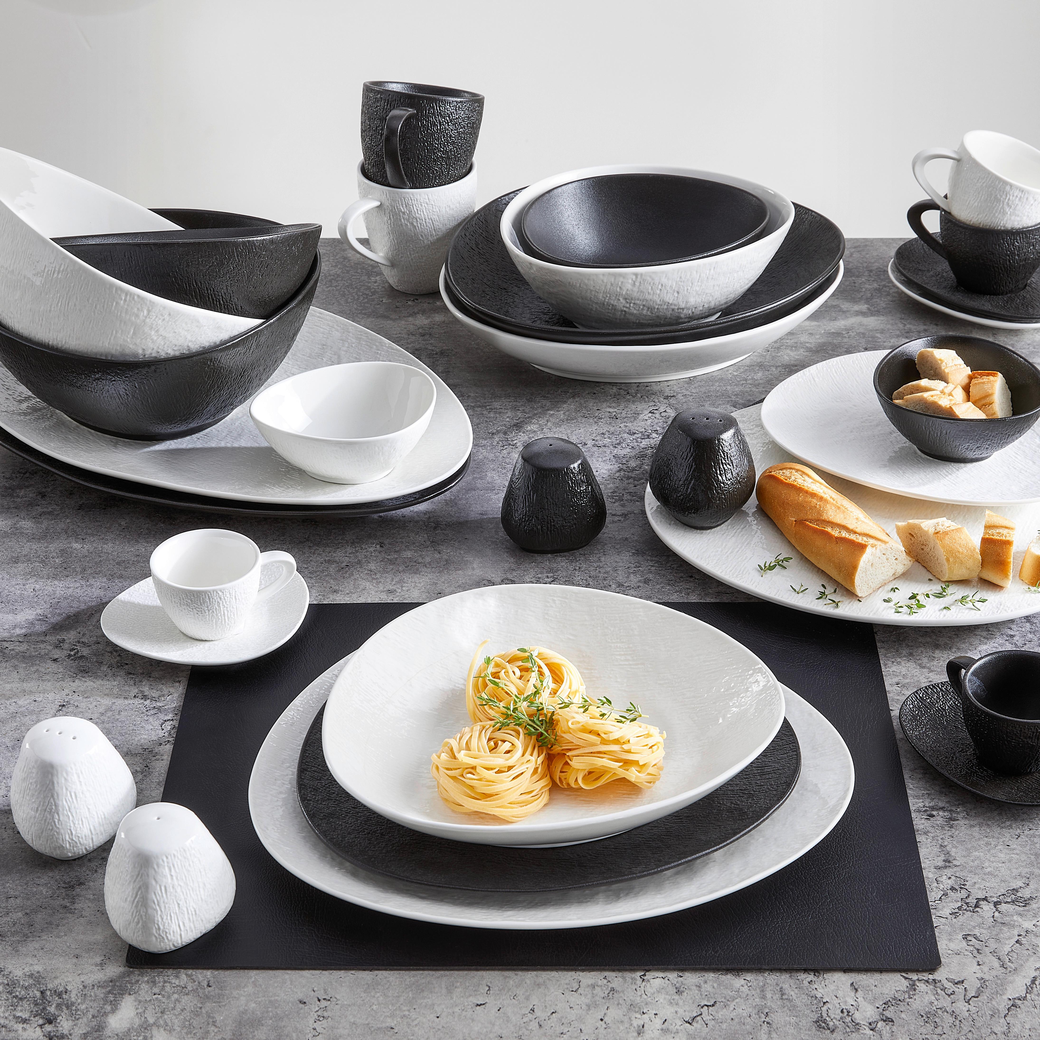 KAFFEKOPP MED FAT HARUKI - svart, Modern, keramik - Mömax