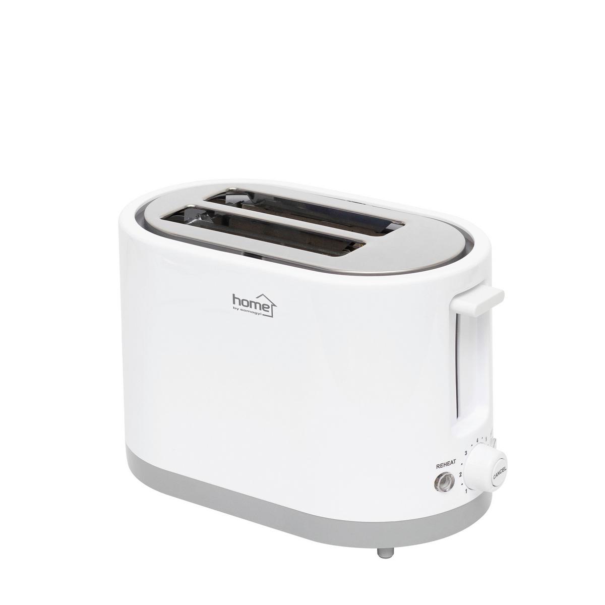 Kenyérpirító Hg Kp 22 - fehér, Basics, fém (25/20/37cm)