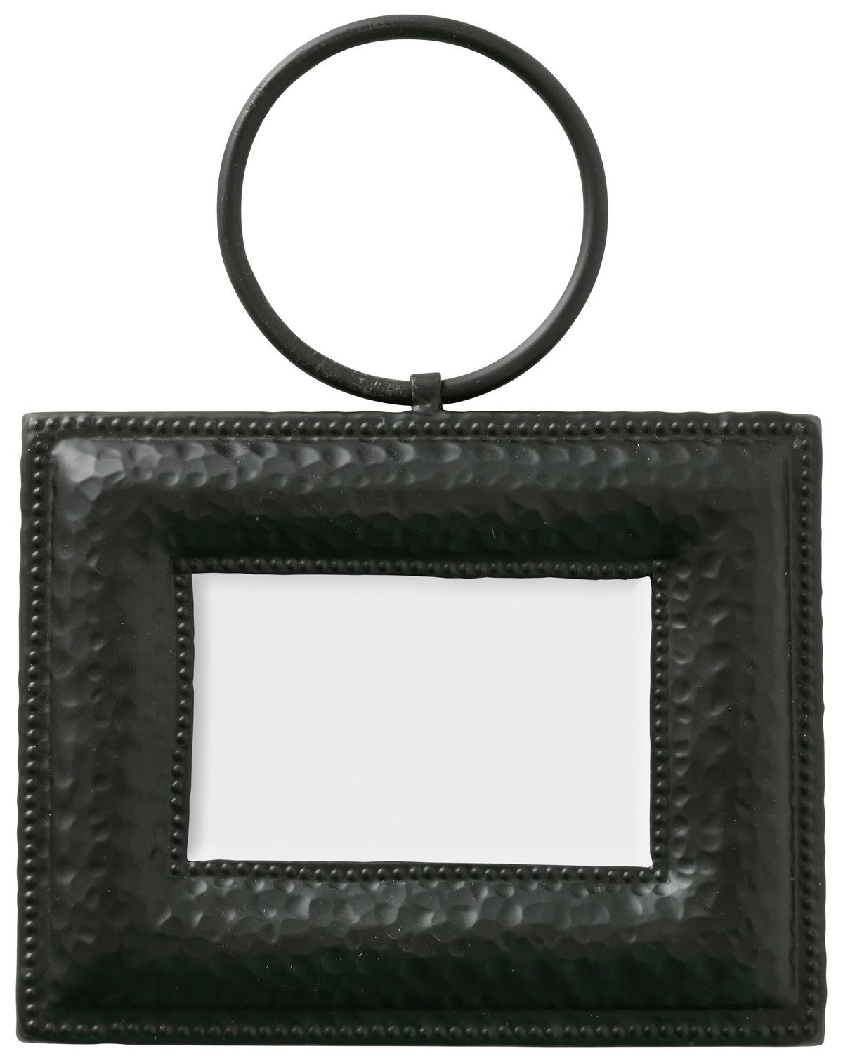 Képkeret Badonia - fekete, Modern, fém (22/17/4cm)