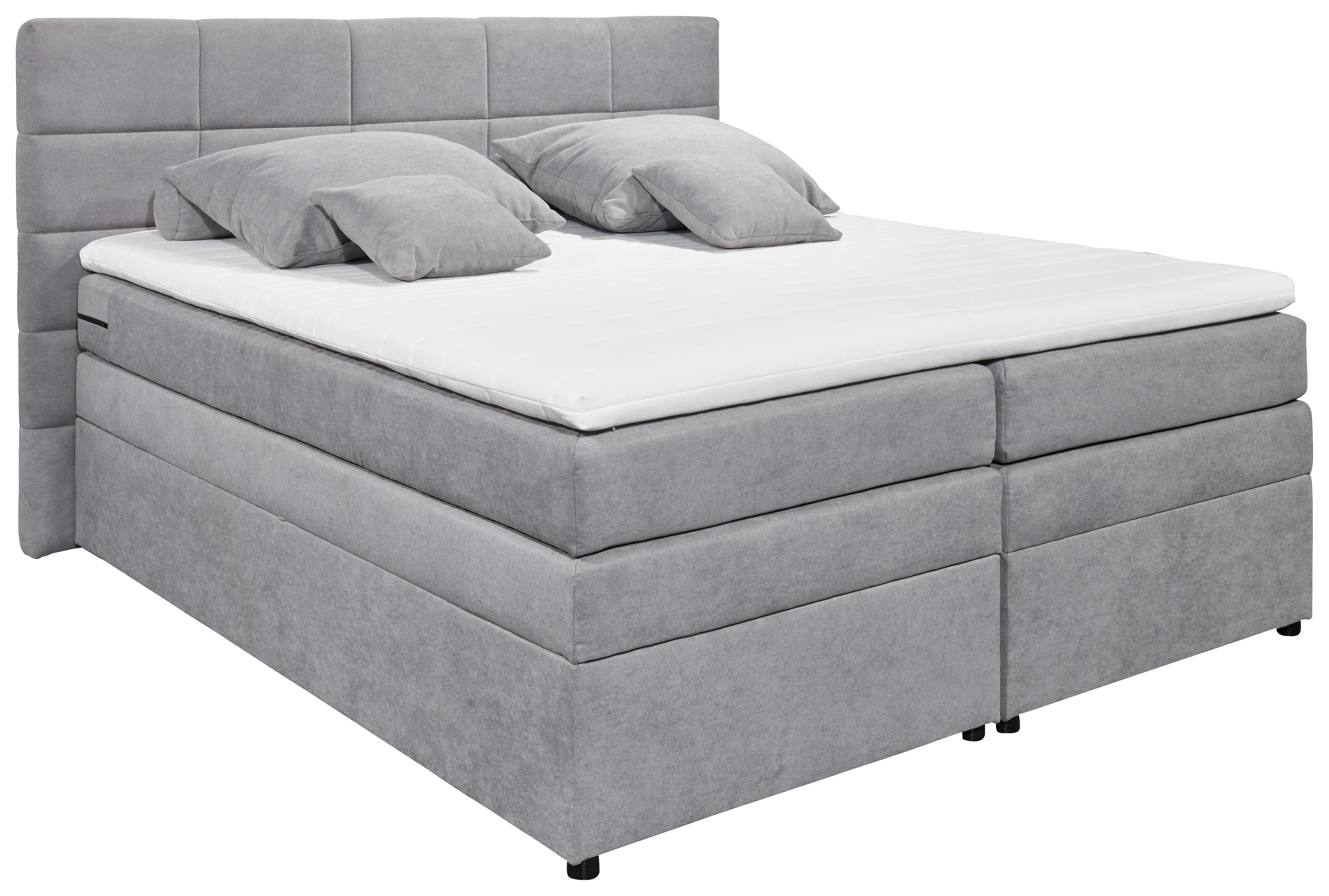 Ragusa XL Boxspringbett 180x200cm Anthology Silber, Günstig Möbel, Küchen  & Büromöbel kaufen