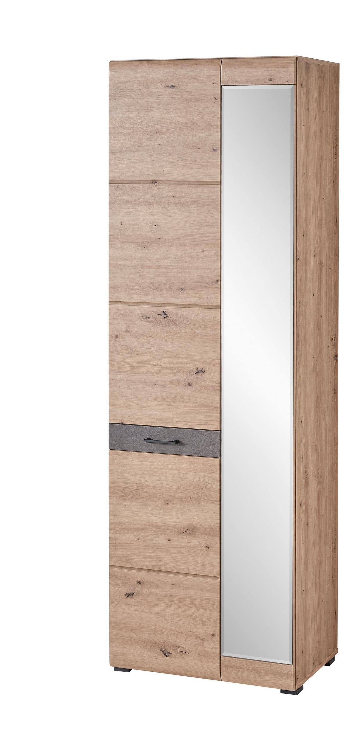 Garderobenschrank in Eichefarben - Eichefarben, Modern (65/200/38cm) - Mömax