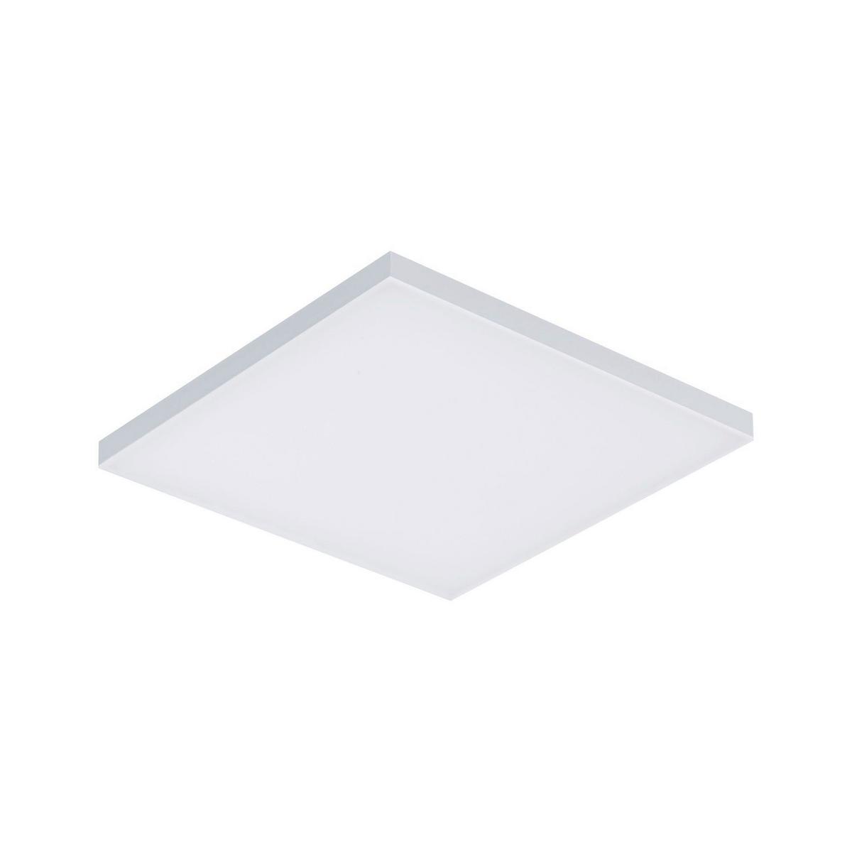 LED-Paneel Verlora in Weiß max. 10,5 Watt - Weiß, Design, Metall (30/5,0/30cm) - Paulmann