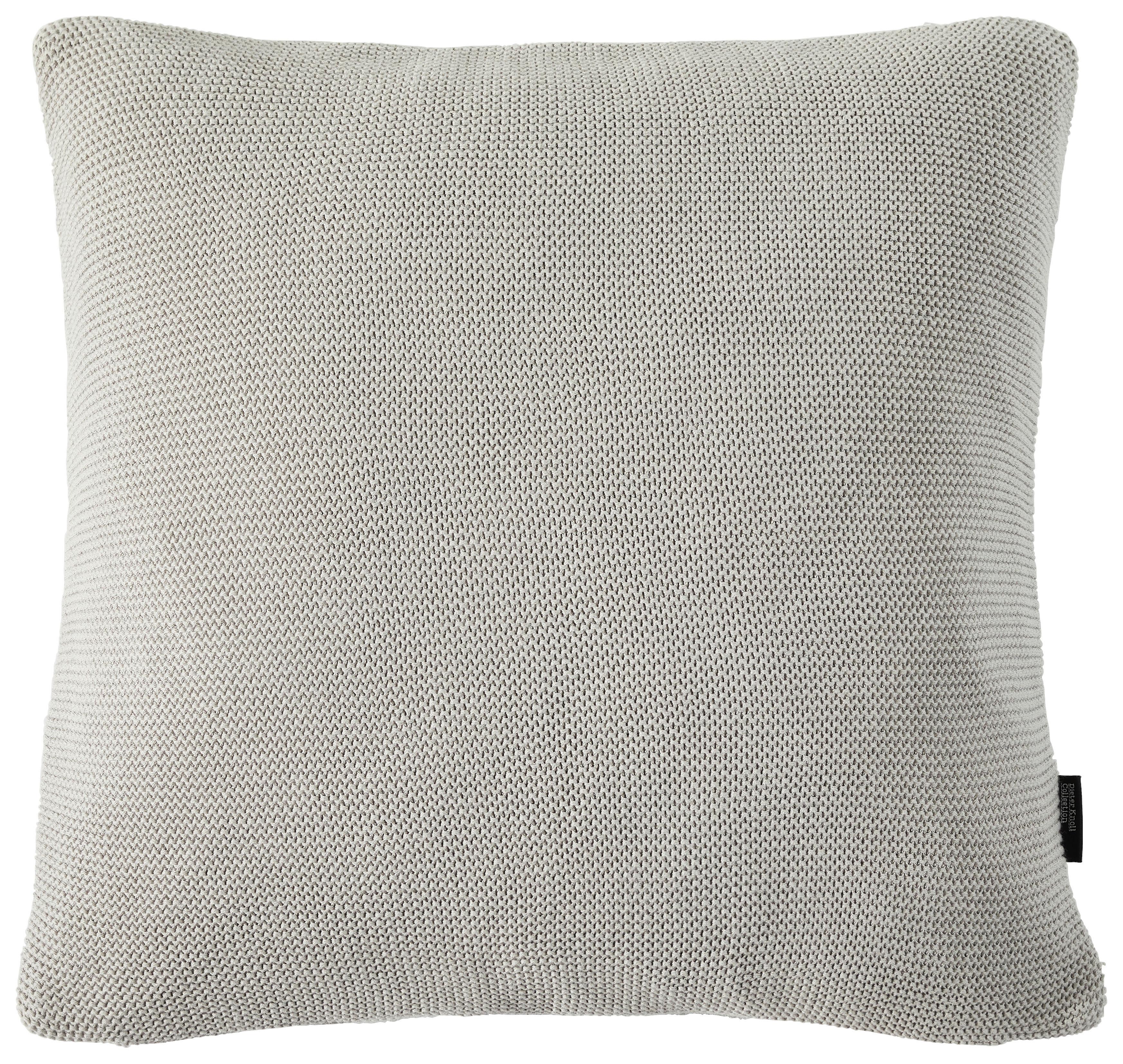 POSZEWKA NA PODUSZKĘ BEJA - szary, Basics, tkanina (50/50cm) - Dieter Knoll