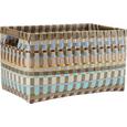 Regalkorb Kerstin in Bunt - L - Petrol/Braun, Kunststoff (24/37/21cm) - Mömax modern living Regalkorb Kerstin in Bunt - L - Petrol/Braun, Kunststoff (24/37/21cm) - Mömax modern living