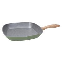 Tigaie Stone Sage, cca. 28x28cm - verde smarald, Basics, metal (4,5/28/28cm) - Tognana
