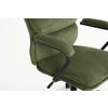 SNURRSTOL MANHATTAN 2 - grön/svart, Modern, metall/trä (58/102-112/64,5cm) - Mömax