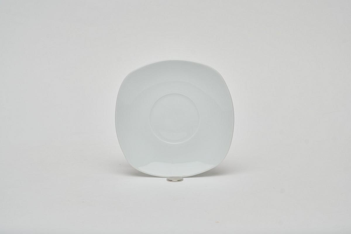 SERWIS OBIADOWO-ŚNIADANIOWY ASCONA - biały, Basics, ceramika - Novel