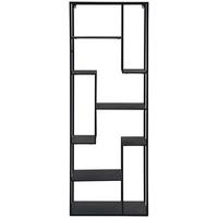 Regal Matea II Schwarz - Schwarz, MODERN, Holz/Holzwerkstoff (60/170/33cm) - Mömax