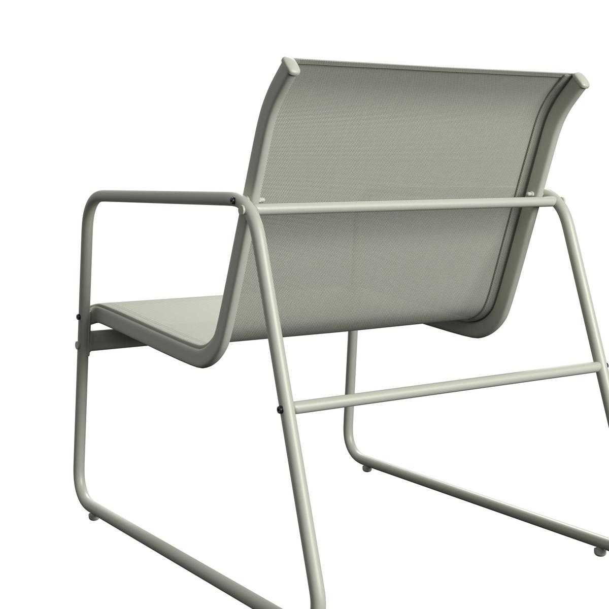 Vrtni Set Alin 2, Zelena, 4-Delno - žajbljevo zelena, Basics, kovina/steklo - Mömax