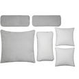 Kissensatz Hellgrau - Hellgrau, MODERN, Textil (73/67/31cm) - Based Kissensatz Hellgrau - Hellgrau, MODERN, Textil (73/67/31cm) - Based