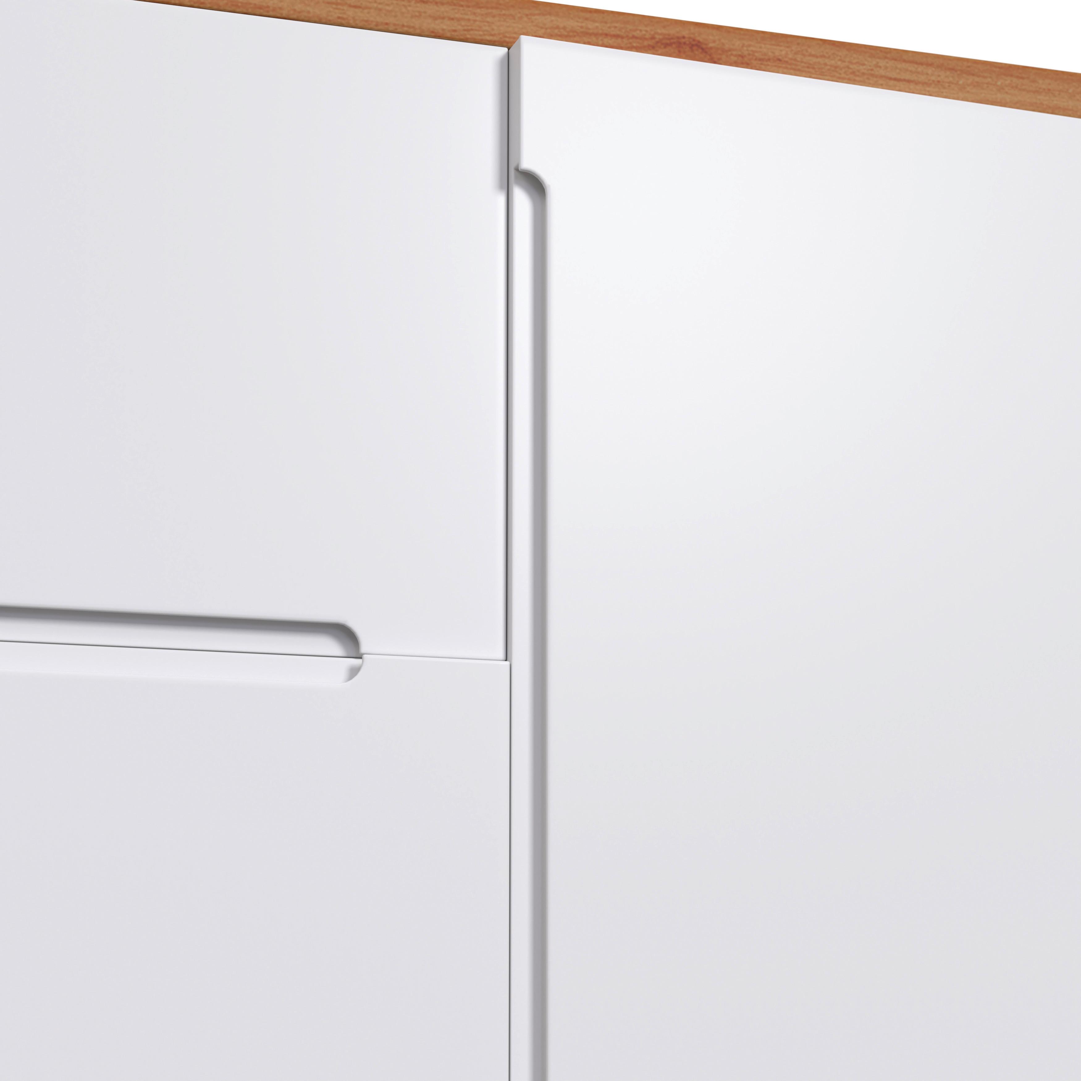 BADRUM DAVINA - vit/ekfärgad, Modern, trämaterial/trä - Bessagi Home