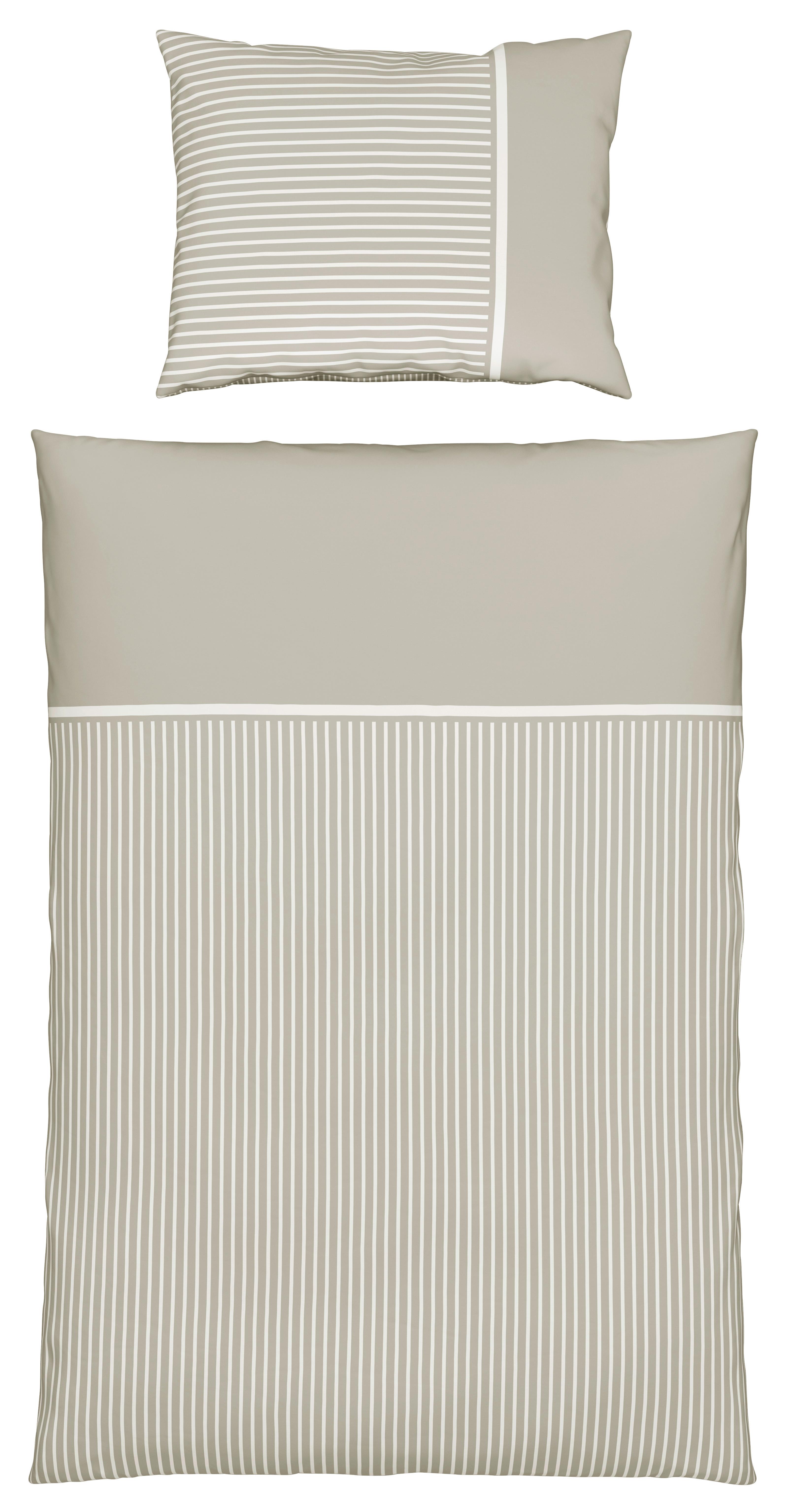 Posteljnina Johannes, Svetlo Rjava, 60/80, 140/200 - svetlo rjava, Konvencionalno, tekstil (140/200cm) - Mömax