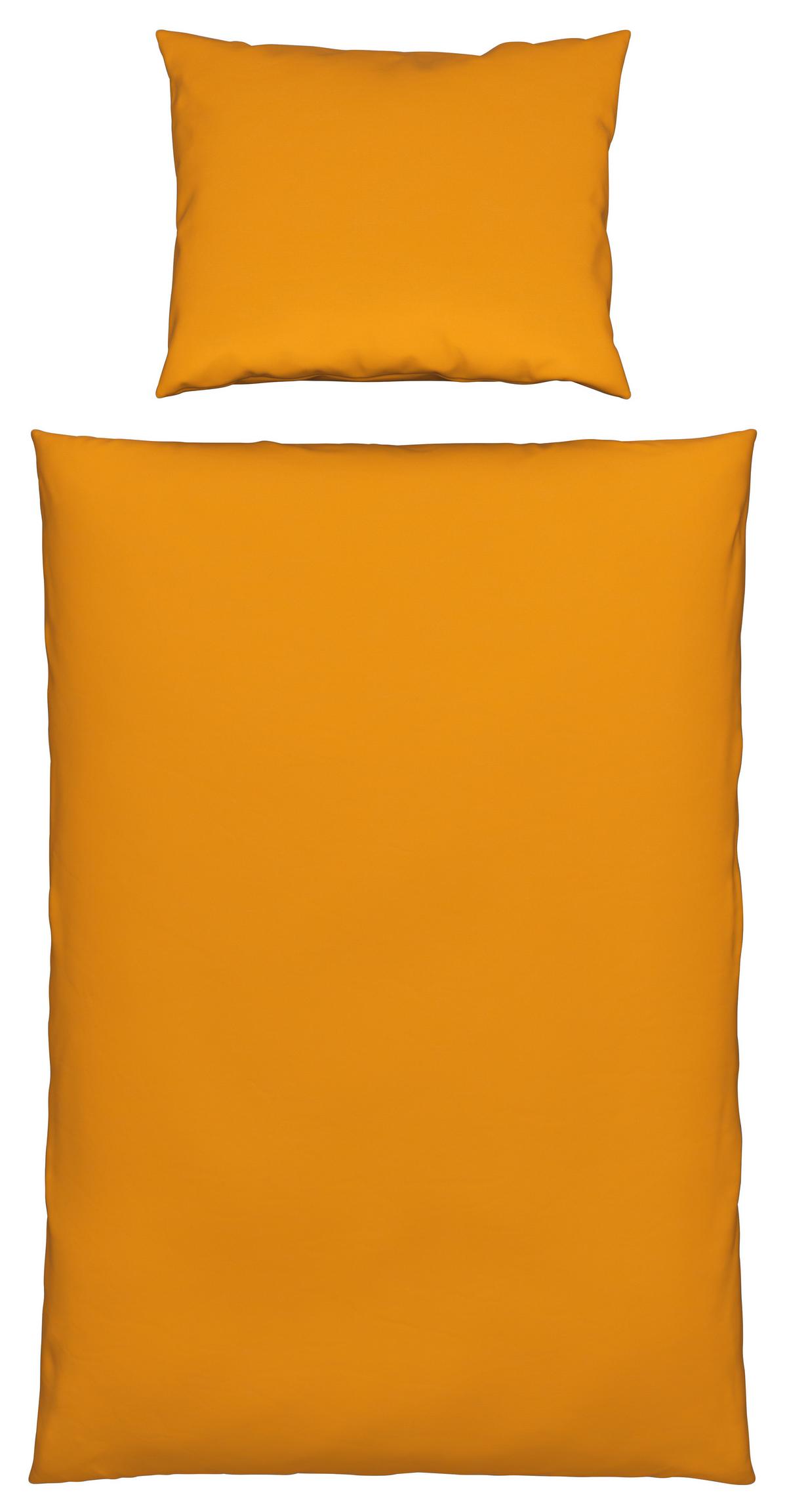 Ágyneműhuzat-garnitúra Iris - sárga, Modern, textil (140/200cm) - Modern Living