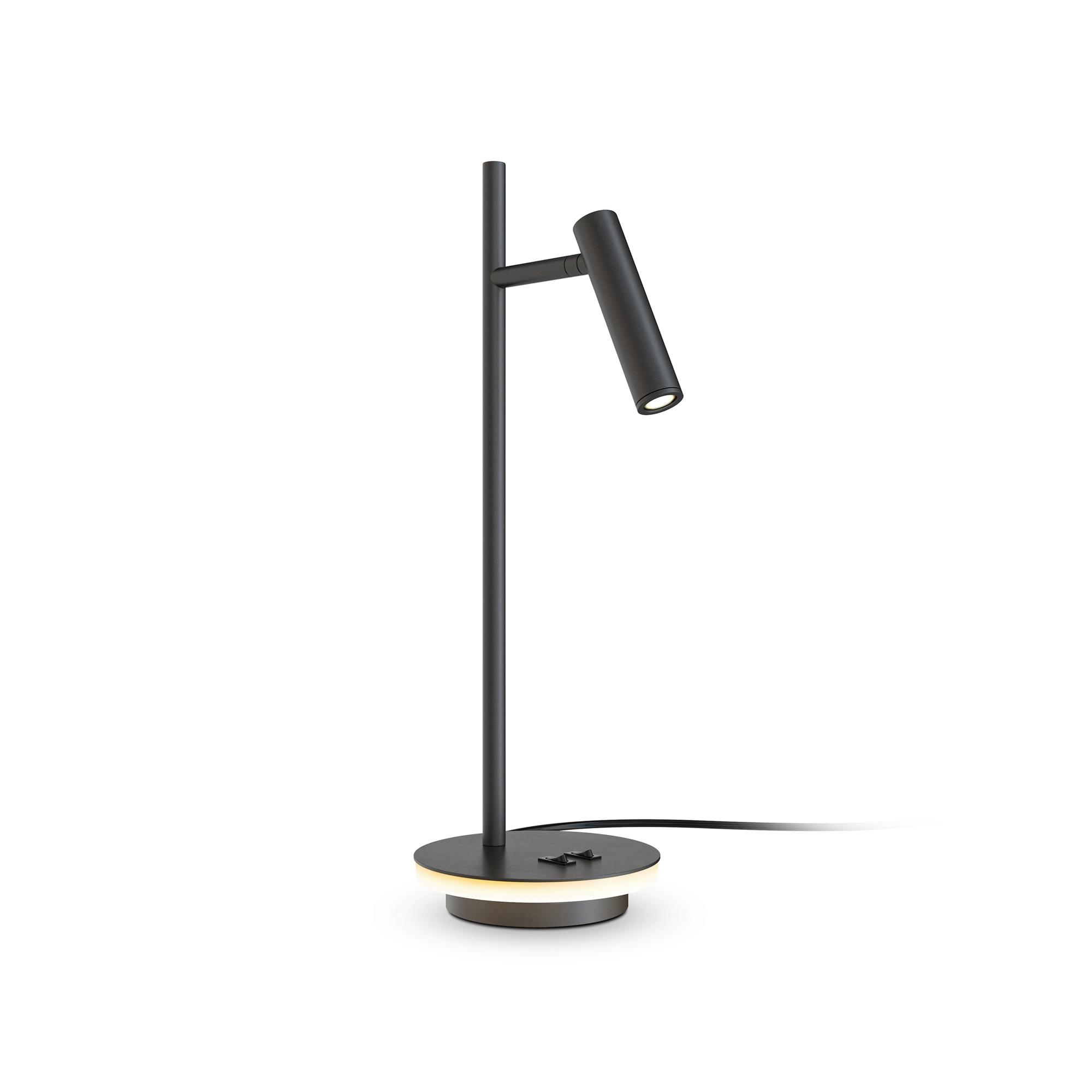 SCHREIBTISCHLEUCHTE ESTUDO - Schwarz, Trend, Metall (15/45,5cm) - MAYTONI