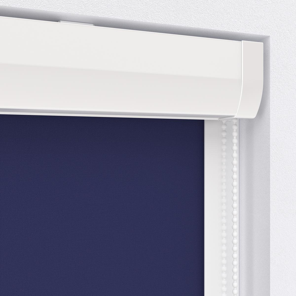 Verdunklungsrollo in Blau ca. 100x175cm - Blau, Basics, Textil (100/175cm) - MID.YOU