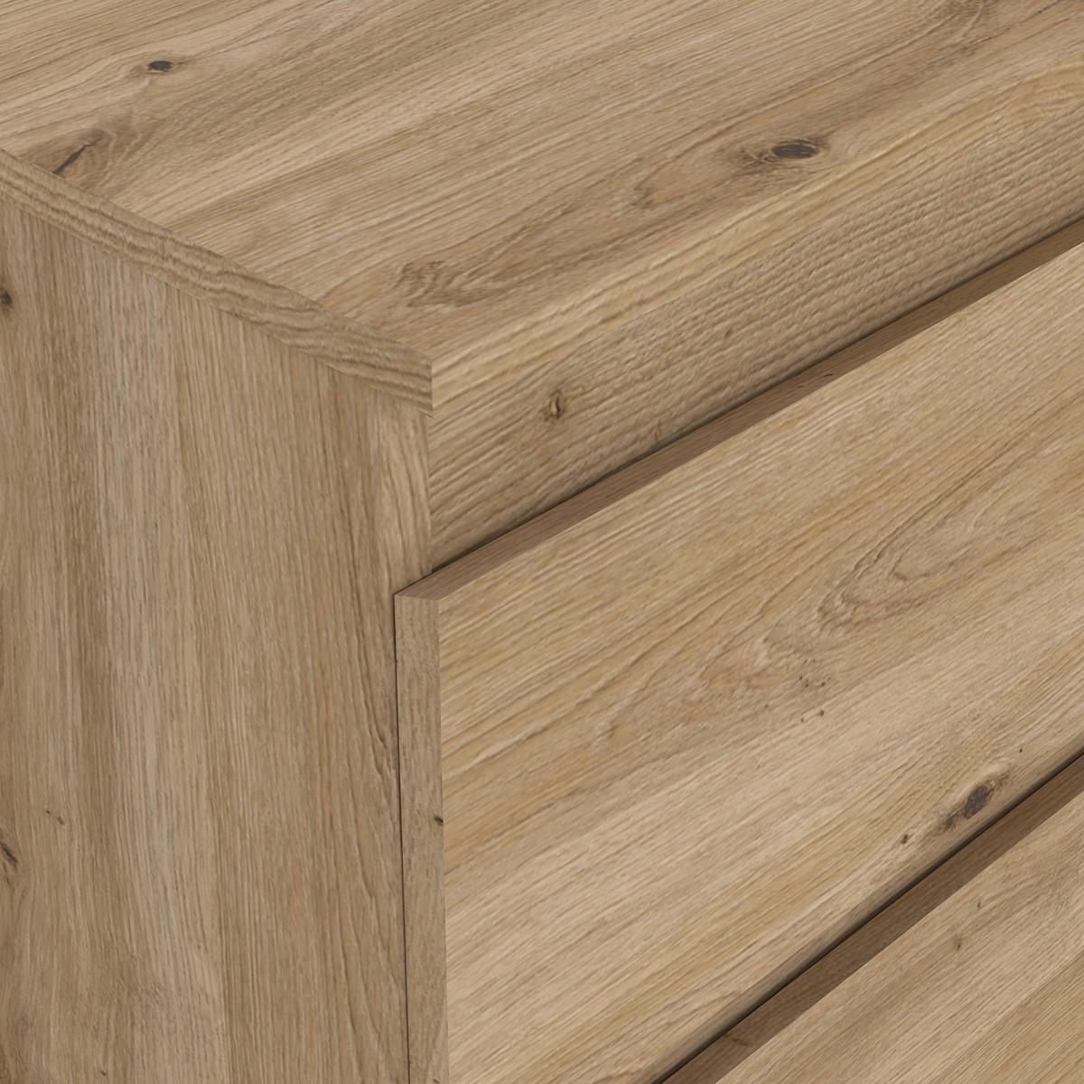 Kommode Mara Eiche Artisan Nachbildung - Eiche Artisan, KONVENTIONELL, Holz (77/80/42cm) - Mömax