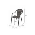 Vrtni Stol Sammy - siva/antracit, kovina/umetna masa (56/89/64cm) - Mömax modern living Vrtni Stol Sammy - siva/antracit, kovina/umetna masa (56/89/64cm) - Mömax modern living