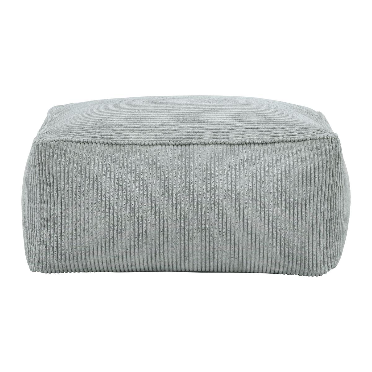Hocker Caroline Grau - Grau, MODERN, Textil (80/38/50cm) - Mömax
