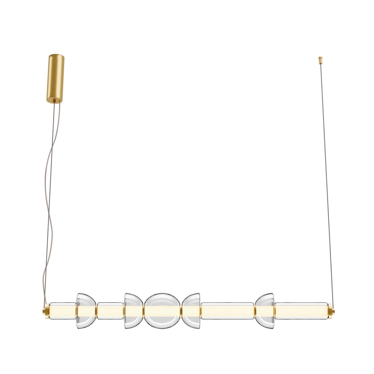 Pendelleuchte Mod210pl-L39bs3k - Messingfarben, Design, Metall (98/137.5/16cm) - MAYTONI