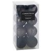 Christbaumkugel-Set Romy Schwarz 16-teilig - Schwarz, KONVENTIONELL, Kunststoff (5cm) - Mömax