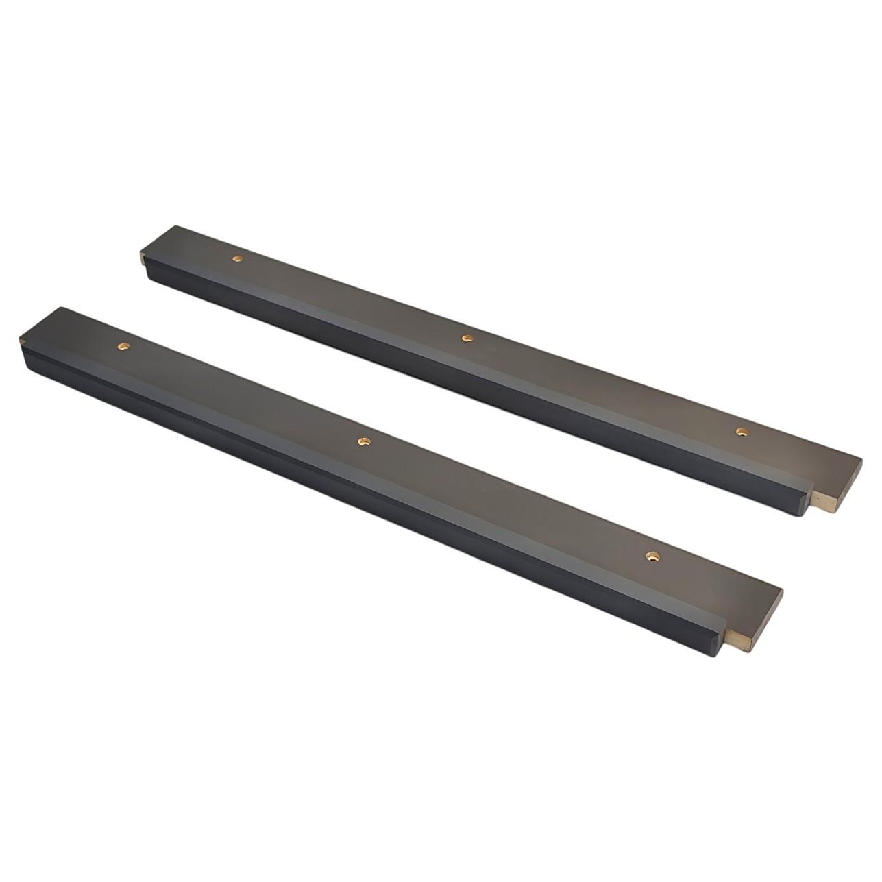 PROWADNICA LILLEHAMMER - szary, Design, drewno (70/3/8cm) - Livetastic