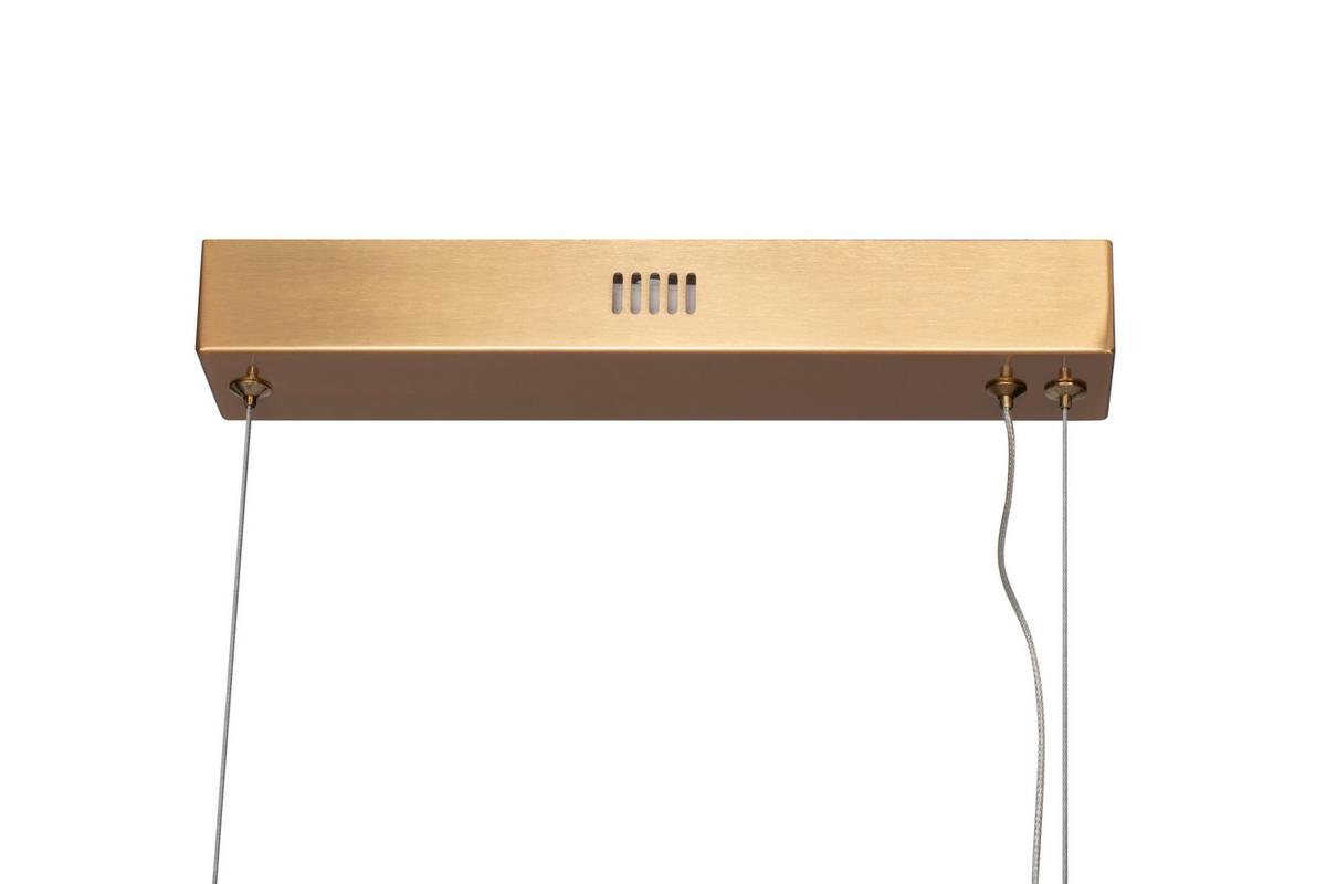 KRYSZTAŁOWA LAMPA WISZĄCA ANNA - przejrzysty, Trend, szkło (90/6/150cm) - Glandor