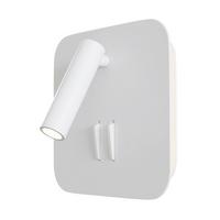 Wandleuchte IOS 176 Weiß max. 10 Watt - Weiß, Trend, Metall (13/13/10cm) - MAYTONI