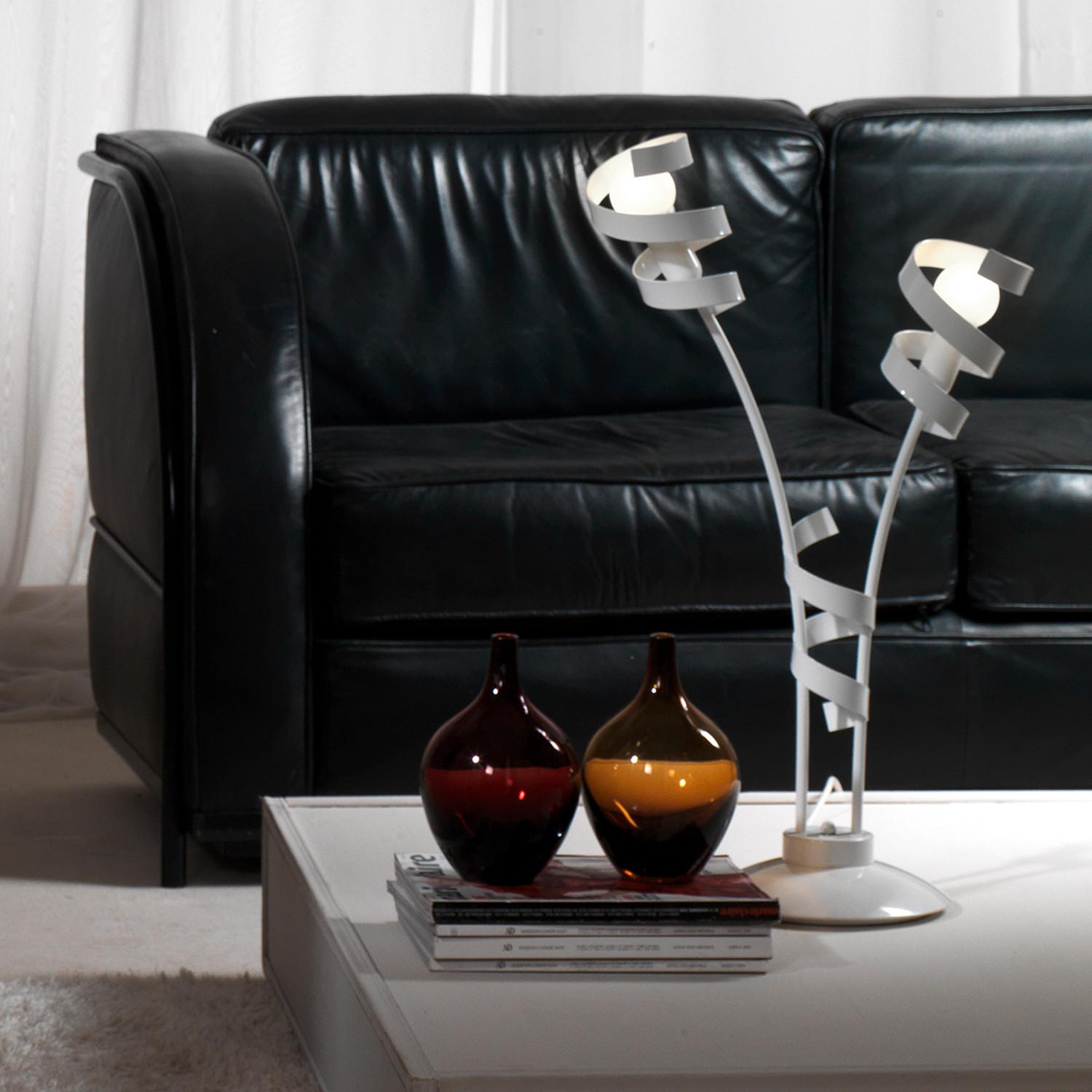 Tischleuchte Zoe Cromo Chromfarben max. 6 Watt - Chromfarben, Design, Metall (40/65cm)
