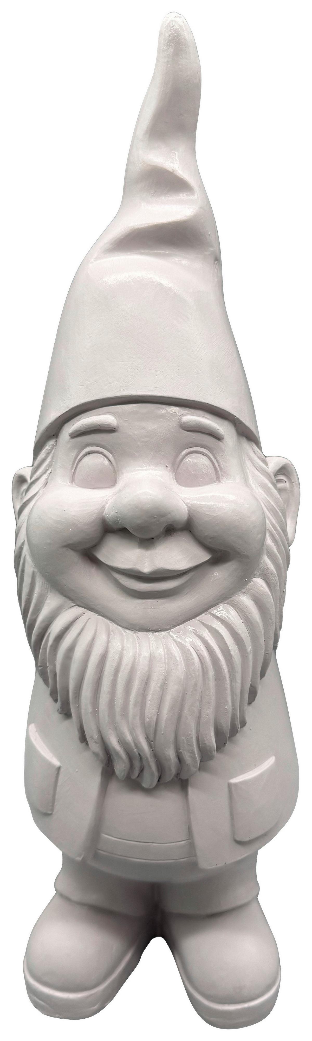 Skulptur Zwergi Flieder H: ca. 35cm - Flieder, Kunststoff (35cm) - Mömax