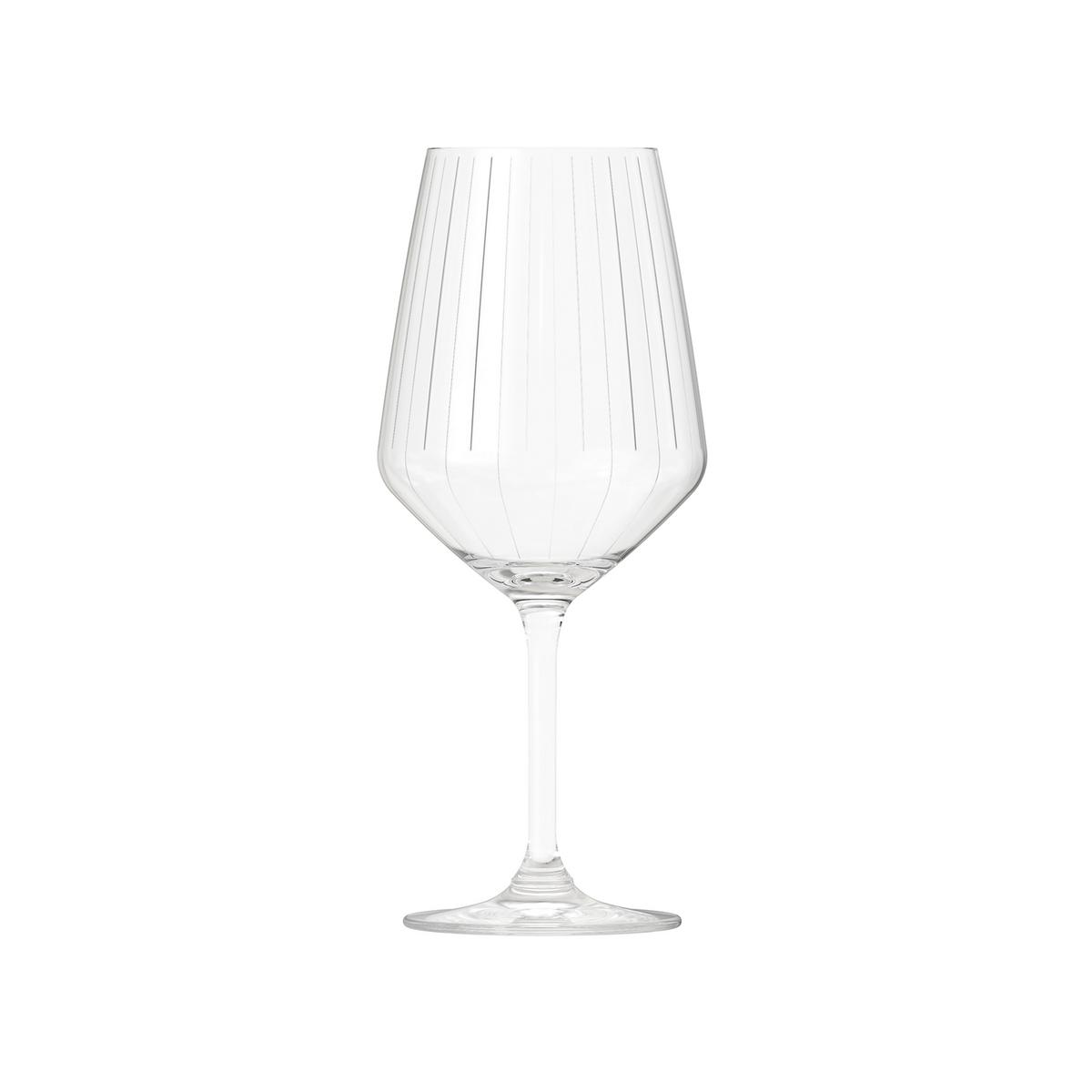 Set Kozarcev Aura - prosojno, Konvencionalno, steklo (0,5l) - Tognana