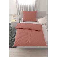 Lenjerie de pat Stone Washed Uni, cca. 50x70/140x200 cm - roz închis, Romantik / Landhaus, textil (140/200cm) - Modern Living