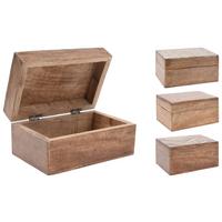 Dekorativna Škatla Lucia - naravne barve, Basics, les (15/6,8/10cm) - Modern Living