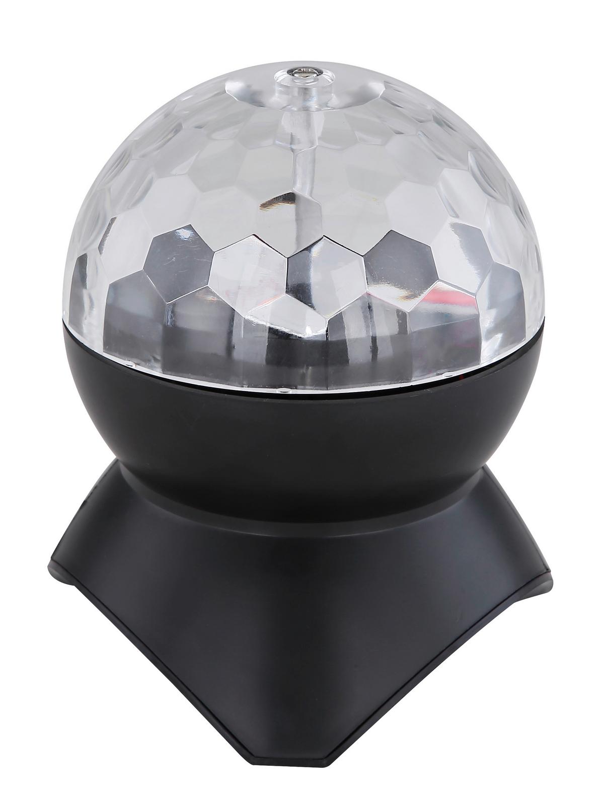 Disko Kugla Veli - prozirno/crna, Basics, plastika (11/12,5cm) - Globo