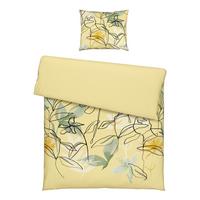 Bettwäscheset Florentina Gelb Ca. 160x210cm - Gelb, Konventionell, Textil (160/210cm) - Modern Living