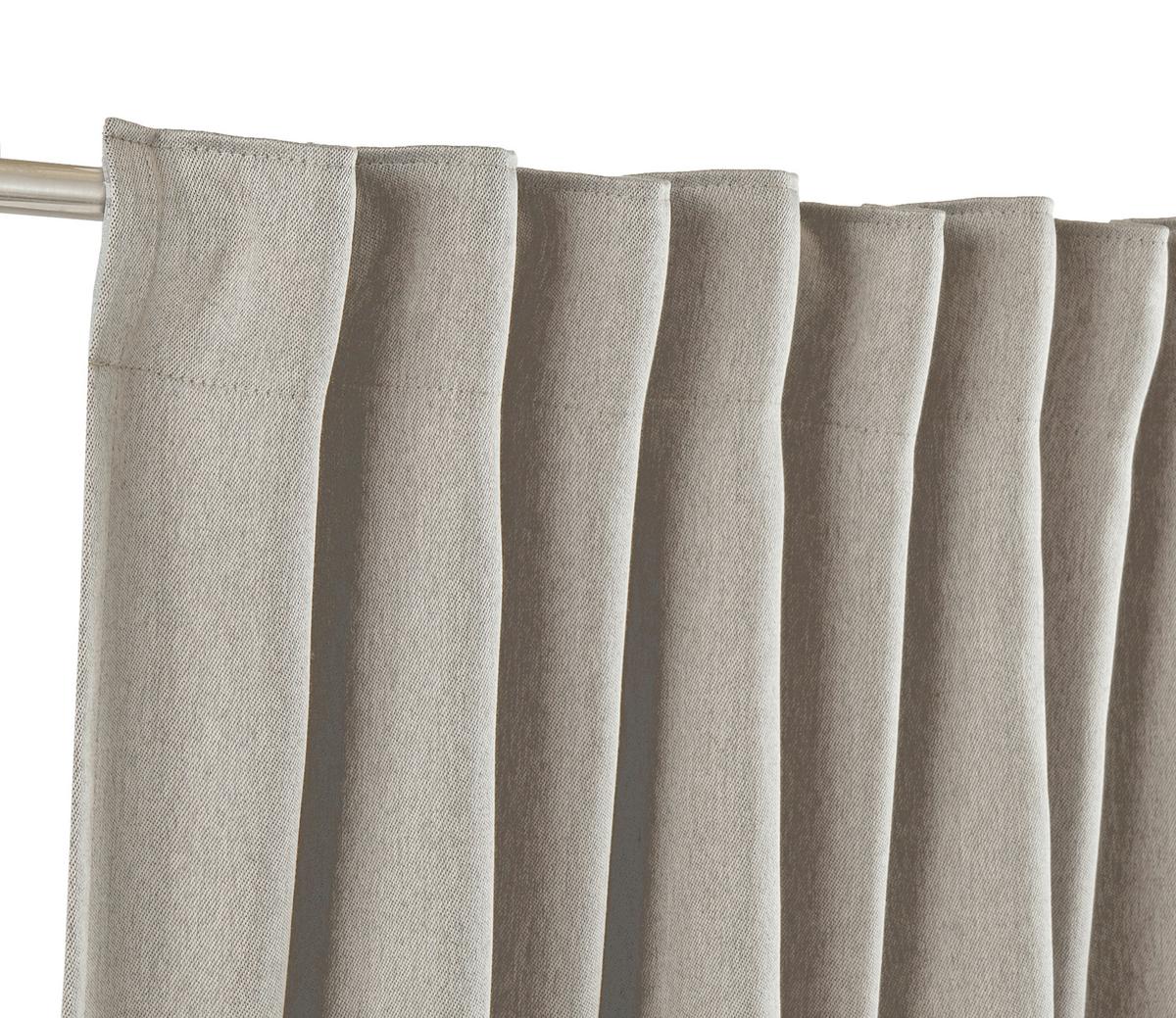 ZASŁONA GOTOWA J!PUREDIMOUT - kolor bagienny, Design, tkanina (130/250cm) - Joop!