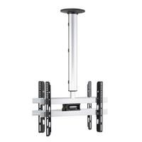 Nosilec Za Tv Cm - srebrne barve, Moderno, kovina (62/74/19cm) - MID.YOU