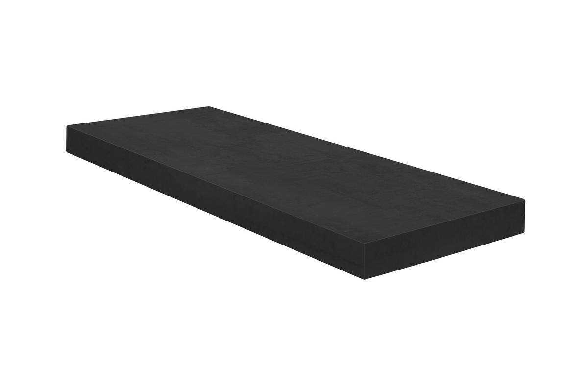 Wandboard Mister Office in Schwarz - Schwarz, Modern, Holzwerkstoff (60/4/24cm) - Mömax