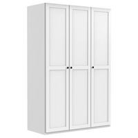 Ormar S Klasičnim Vratima New York B - bijela, Konvencionalno, drvni materijal/metal (135/236/58cm) - Modern Living