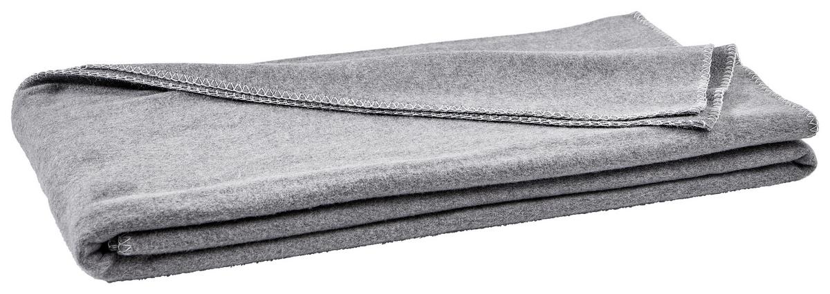 KOC POLAROWY SMOOTHY - szary, Basics, tkanina (140/190cm) - Zoeppritz