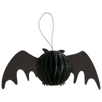 Dekohänger Batty I Schwarz - Schwarz, Basics, Papier/Kunststoff (25/10/11cm) - Mömax