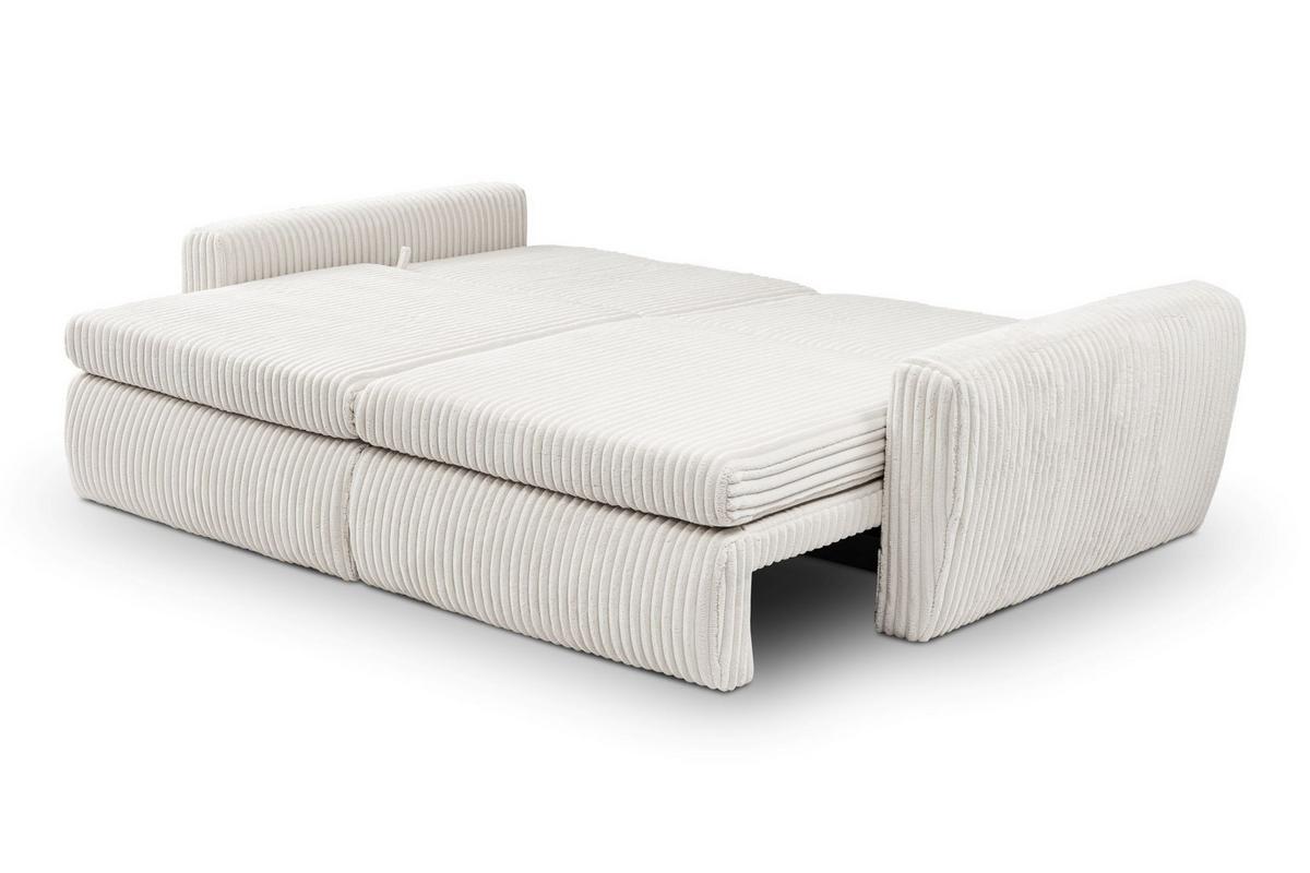 Trosjed Na Razvlačenje Mevi - bež, Moderno (240/72-90/120cm) - Modern Living