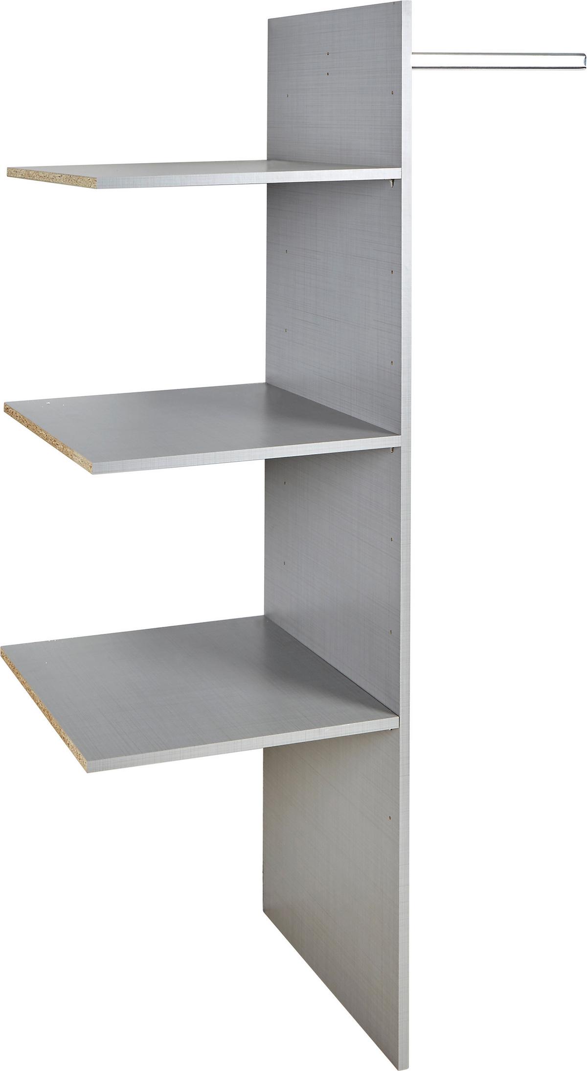 Notranja Razdelitev 002 - siva, les (87/147/50cm) - Mömax