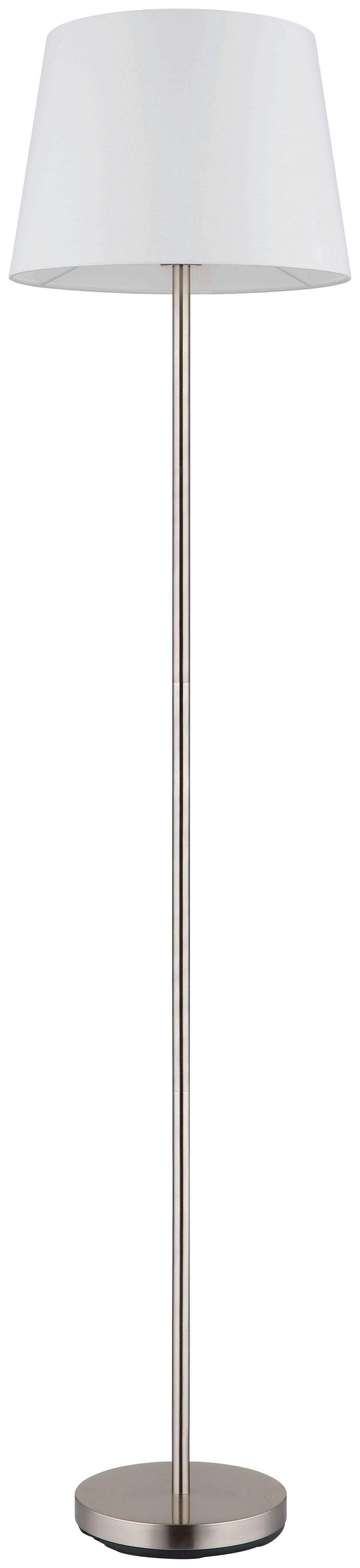 LAMPA STOJĄCA 40100101 JORIS - czarny/biały, Basics, tworzywo sztuczne/metal (35/151cm)