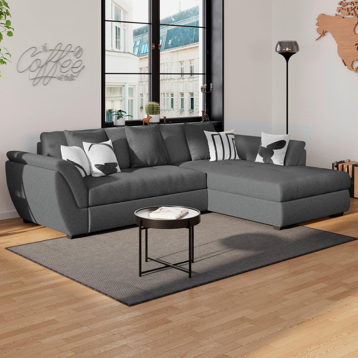 Coltar Berisso - antracit, Design, textil (278/187cm) - Mömax