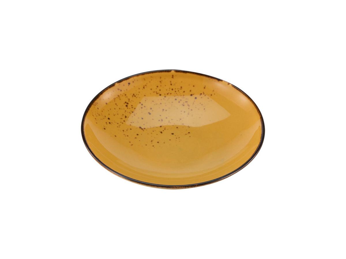 Set Globokih Krožnikov Curry, 6-Delni - barve karija, Trend, keramika (22cm) - Creatable